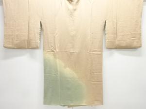 青山みとも　縮緬地雪輪模様ロング絵羽道行コート